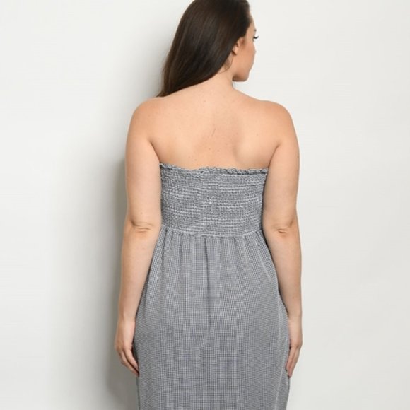 Navy maxi dress - Picture 3 of 8